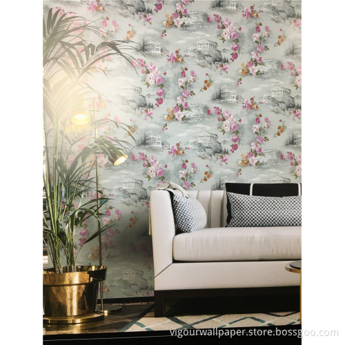 Flower Wallpaper For Home Decor Wall Paper